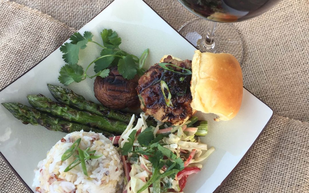 Grilled Duck Sliders with Asian “Barbecue Sauce”