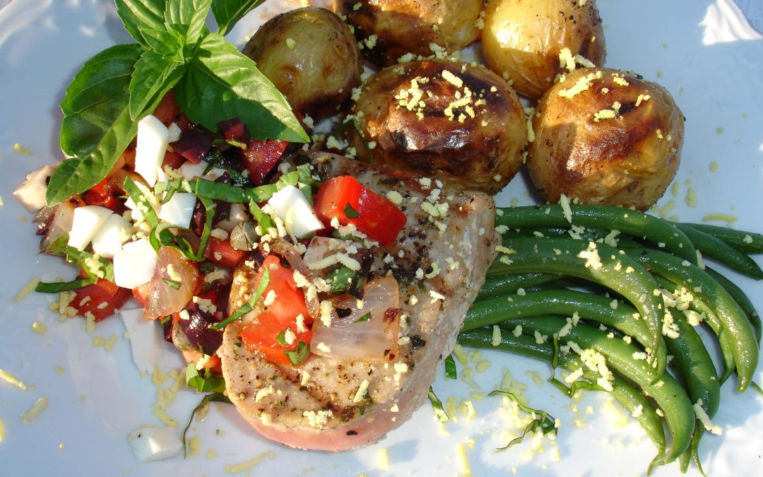 Grilled Tuna Nicoise Salad