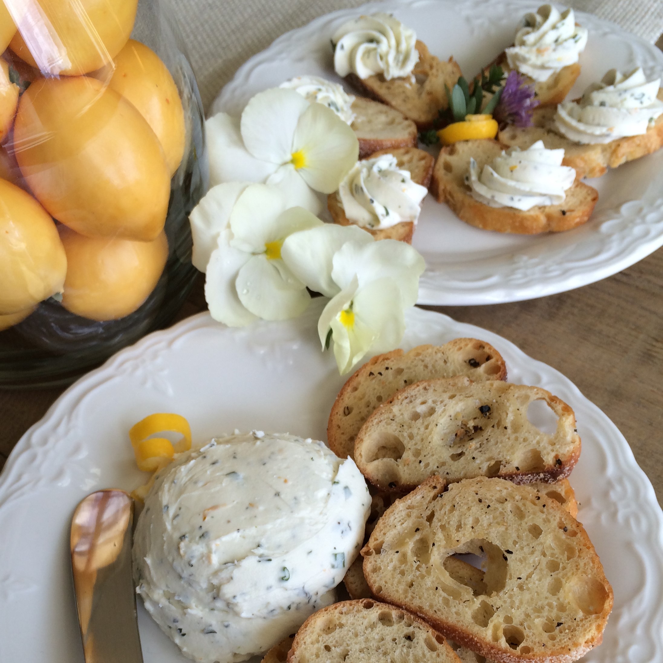 Chevre and Herb Spread
