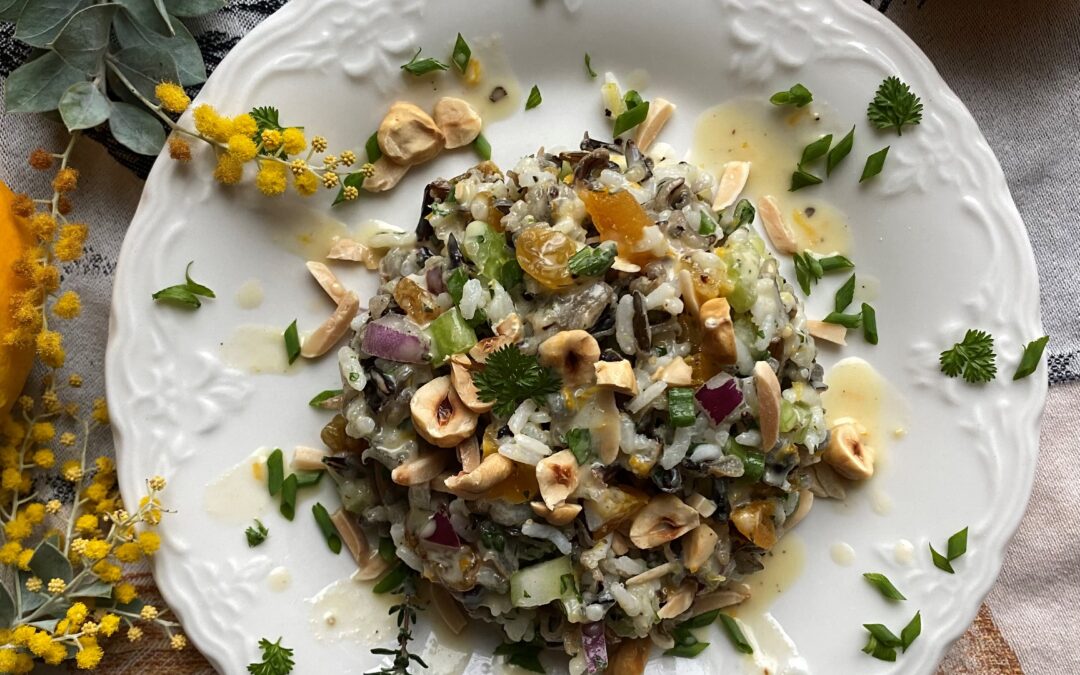 A Basmati and Wild Rice Salad to Lift Your Winter Palate